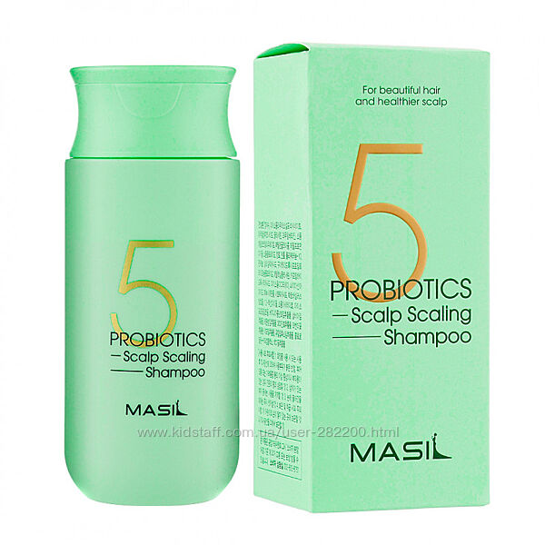 Шампунь для глубокого очищения кожи головы Masil 5 Probiotics Scalp Scaling