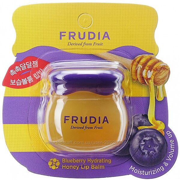 Зволожувальний бальзам для губ із чорницею та медом Frudia Blueberry 10 ml