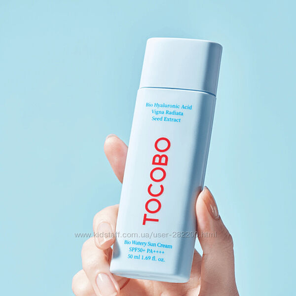 Легкий зволожувальний крем Tocobo Bio Watery Sun Cream SPF50 Pa, 50ml