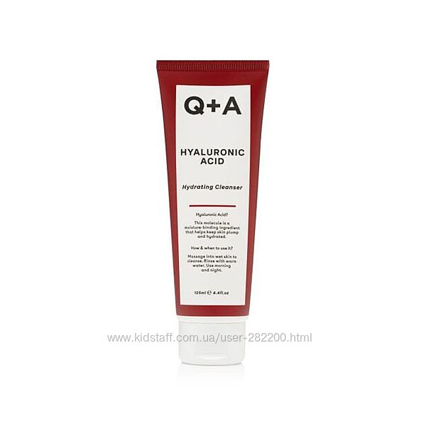 Очищуючий гель для вмивання з гіалурон. кислотою QA Hyaluronic Acid 125 мл