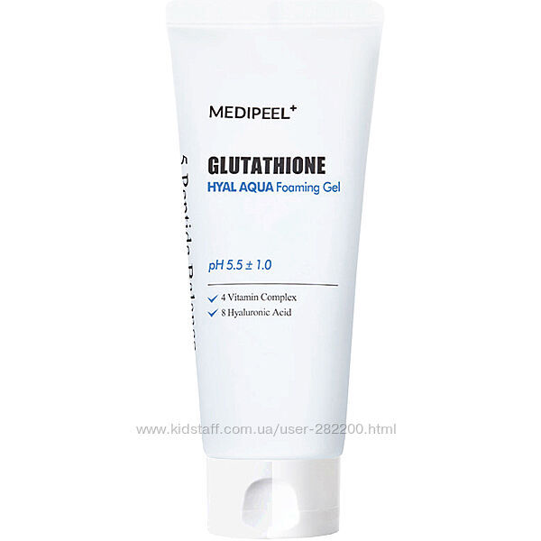 Зволожуючий гель-пінка Medi Peel Glutathione Hyal Aqua Foaming Gel 150 мл