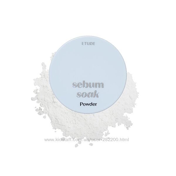 Матуюча пудра для обличчя Etude House Sebum Soak Powder, 5 г