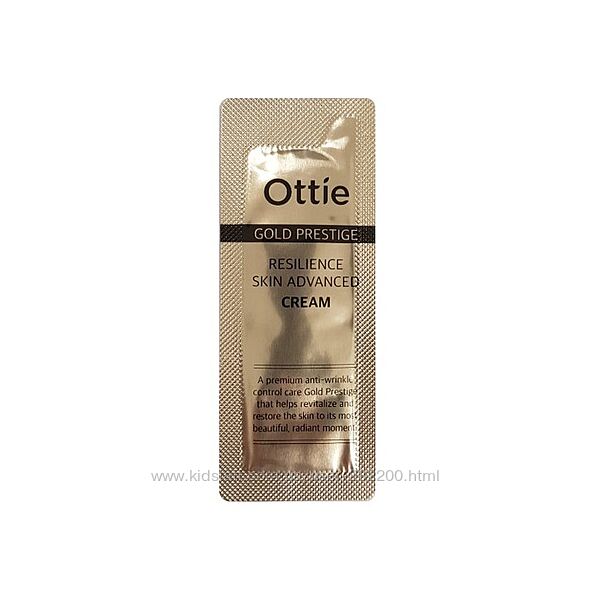 Пробник Ottie Gold Prestige Resilience Skin Advanced Cream 1ml