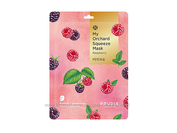 Тканинна маска для обличчя Frudia My Orchard Squeeze Mask Raspberry 20 мл 