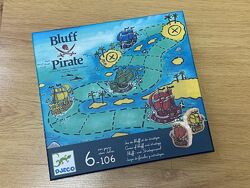 Настольная игра Djeco Bluff Pirate Блеф пирата