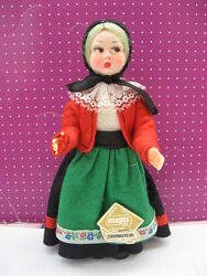 Итальянская сувенирная кукла 15 см